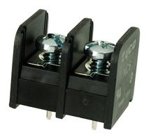 1437664-4 Barrier, Pcb Mount, 2Pos, 1ROW, 9.53mm Buchanan - Te Connectivity