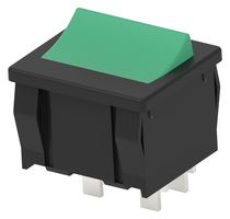 1634200-9 Rocker SW, DPST, 10A, 125VAC, Panel Amp - Te Connectivity