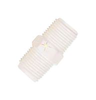 FTKY-N6NK Equal Leg Fitting, 3/8" NPT, Nat KYNAR Omega