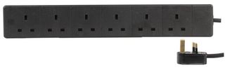 2068B-5m Power Outlet Strip, 6 Outlet, 5m, 240V Pro Elec