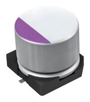 6SVT330M Cap, 330uF, 6.3V, Alu Elec, Polymer, SMD Panasonic