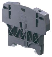 1SNK900102R0000 End Stop, 10mm, Dark Grey, Polyamide Te Connectivity
