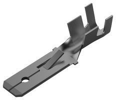 280080-2 Male Disconnect, 6.35mm, 11-10AWG Amp - Te Connectivity