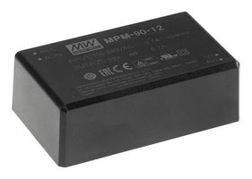 mPm-90-12 Power Supply, AC-DC, 12V, 6.7A Mean Well