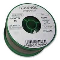 574003 Solder Wire, KS115, 0.5mm, 250g Stannol