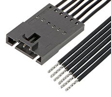 216273-1060 WTB Cord, 6P SL Plug-Free End, 50mm Molex