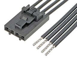 216271-1040 WTB Cord, 4P SL Rcpt-Free End, 50mm Molex