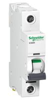 A9F55163 Thermal Mag CKT Breaker, 1P, 63A, 240Vac Schneider Electric