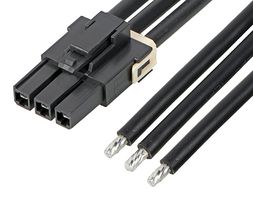 216401-1032 WTB Cord, Mega-Fit Rcpt/Free End, 300mm Molex