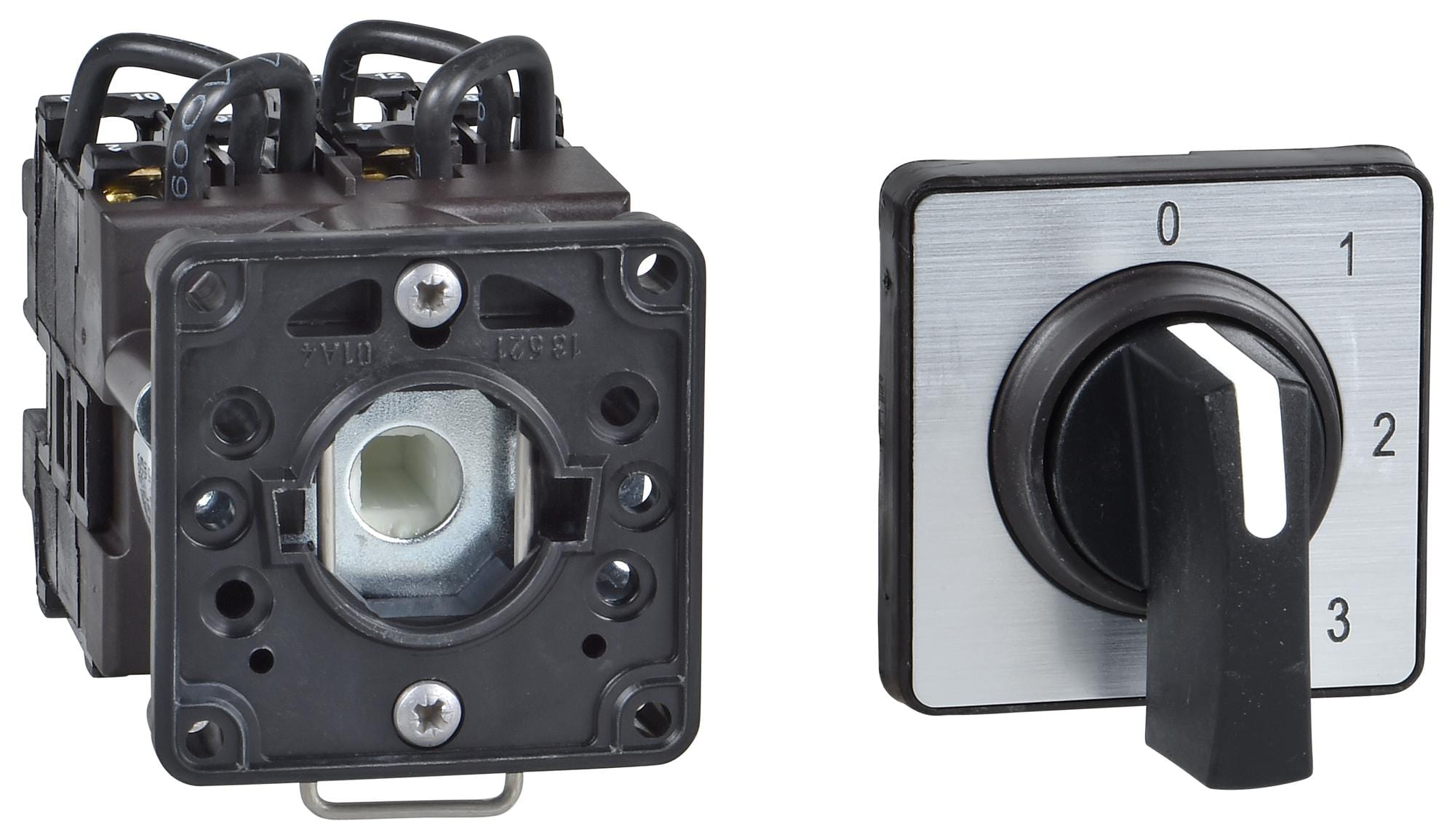 SCHNEIDER ELECTRIC Rotary K2C003QCH ROTARY SWITCH, 1P, 8.3A, 230VAC, 45DEG SCHNEIDER ELECTRIC 3108357 K2C003QCH