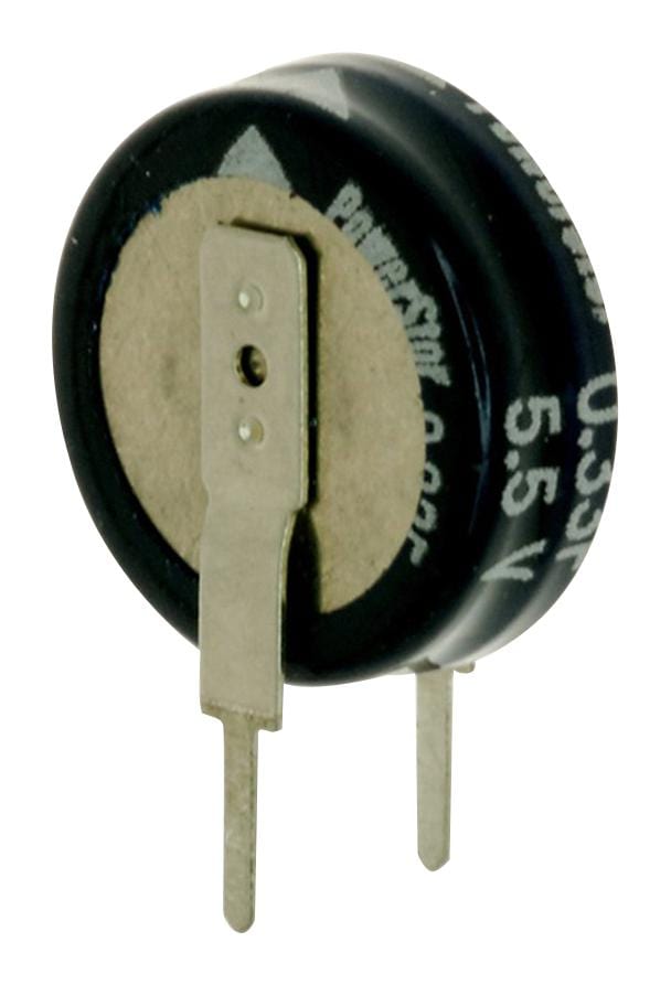 EATON BUSSMANN Supercapacitors / Ultracaps / Double Layer KR-5R5V104-R CAP, 0.1F, 5.5V, SUPER CAP, RADIAL EATON BUSSMANN 2909045 KR-5R5V104-R