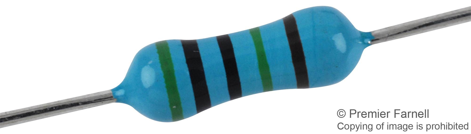 OHMITE Through Hole Resistors MOX300005005FE RES, 50M, 1%, 500MW, AXIAL, THICK FILM OHMITE 2664958 MOX300005005FE