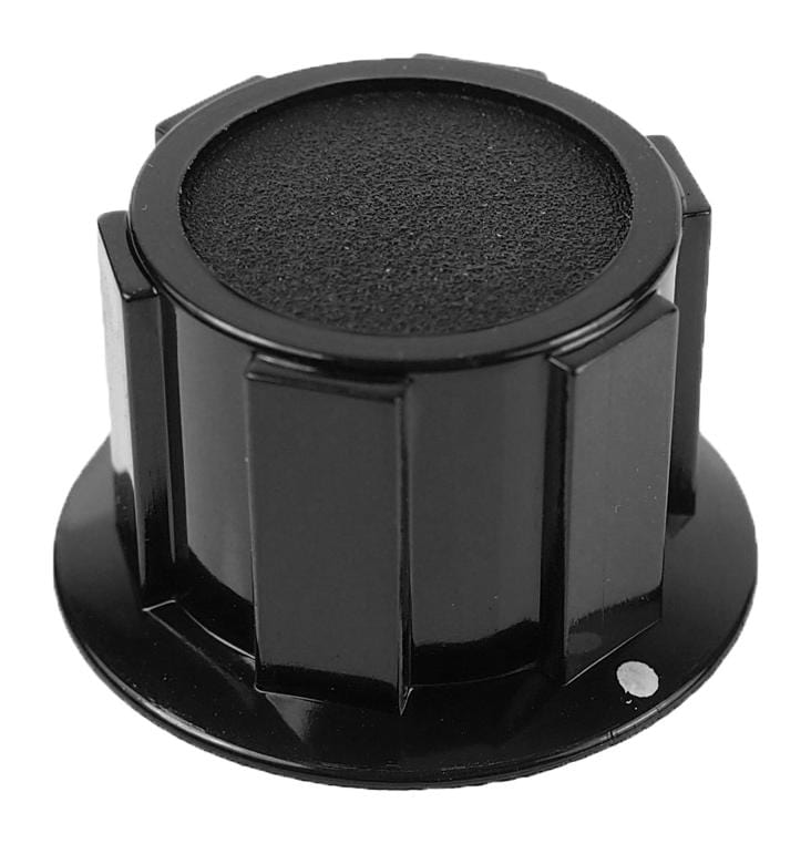 MULTICOMP PRO Knobs MP1611 KNOB, ROUND SKIRTED W/DOT, 25.4MM, BLACK MULTICOMP PRO 3259736 MP1611