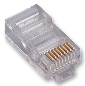 MULTICOMP Plugs & Jacks MTP-88U-S CONN, RJ45, PLUG, 8P8C, 1PORT, CRIMP MULTICOMP 2751511 MTP-88U-S