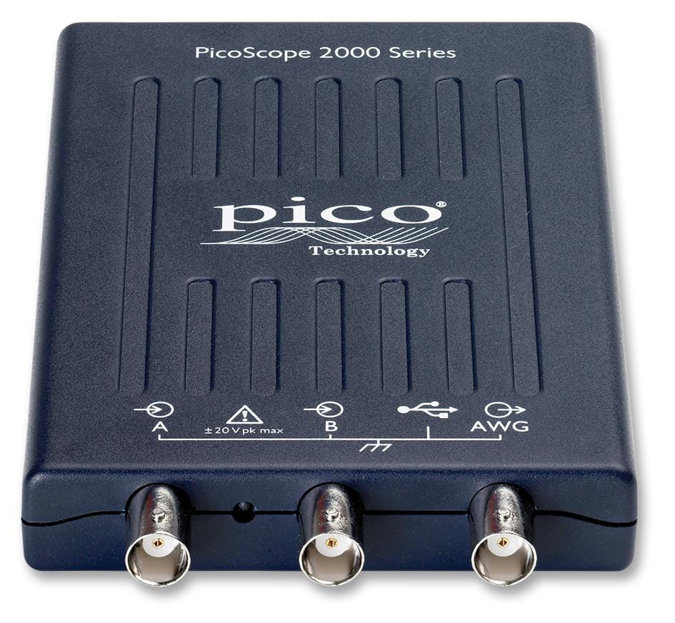 PICO TECHNOLOGY PC Based Oscilloscopes PICOSCOPE 2204A OSCILLOSCOPE, PC, 10MHZ, WITH AWG PICO TECHNOLOGY 2365425 PICOSCOPE 2204A
