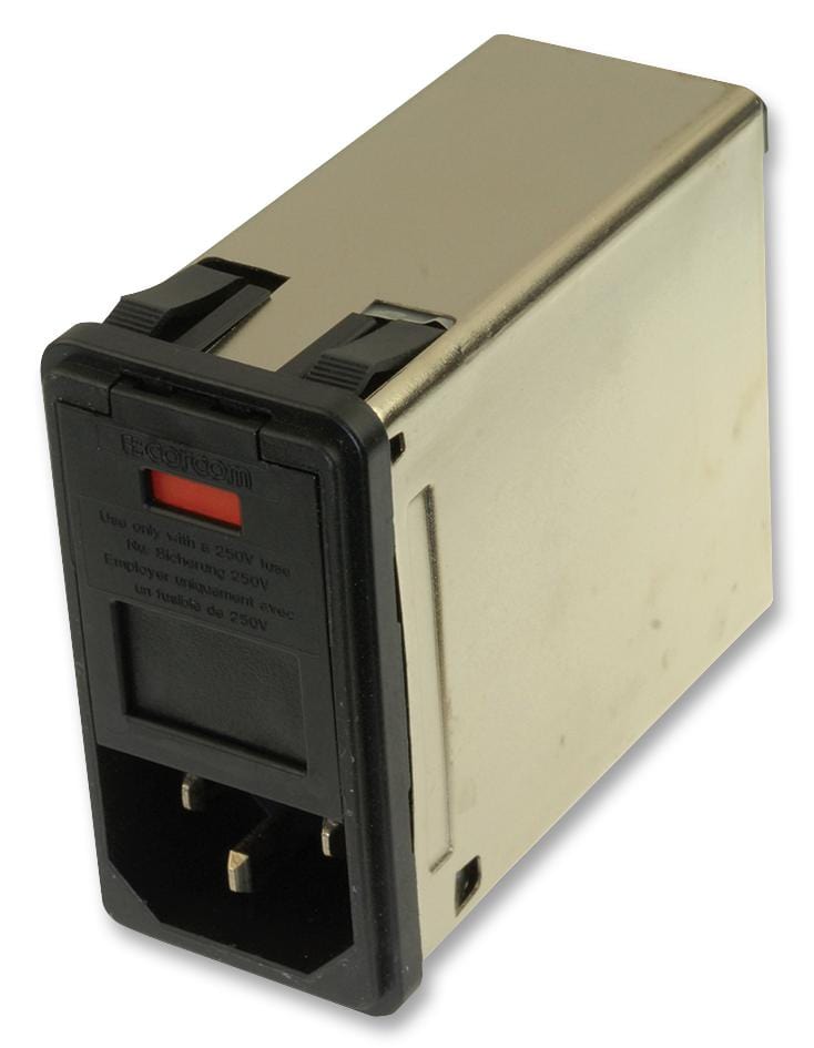 CORCOM - TE CONNECTIVITY Power Entry PS0S0DM6E FILTER, INLET, IEC, DUAL FUSE, 6A CORCOM - TE CONNECTIVITY 2318781 PS0S0DM6E