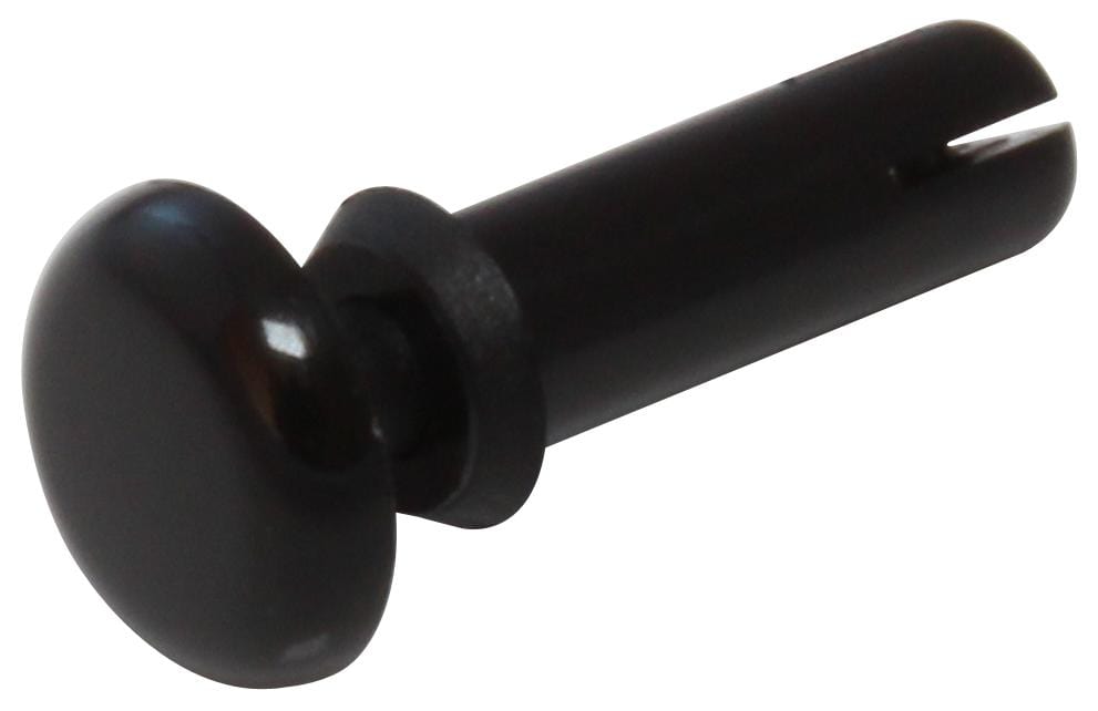 ESSENTRA COMPONENTS Plastic SR 5075B SNAP RIVET, NYLON 6, 5.2MM, BLACK, PK100 ESSENTRA COMPONENTS 2914498 SR 5075B