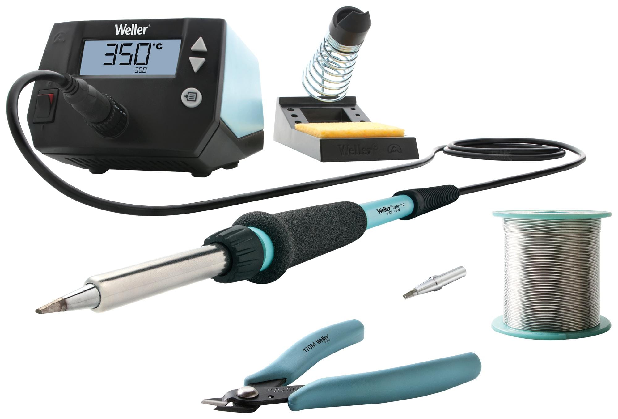 WELLER Soldering Stations T0053298390 SOLDERING KIT, 450DEG C, 85W, 230V WELLER 2915520 T0053298390