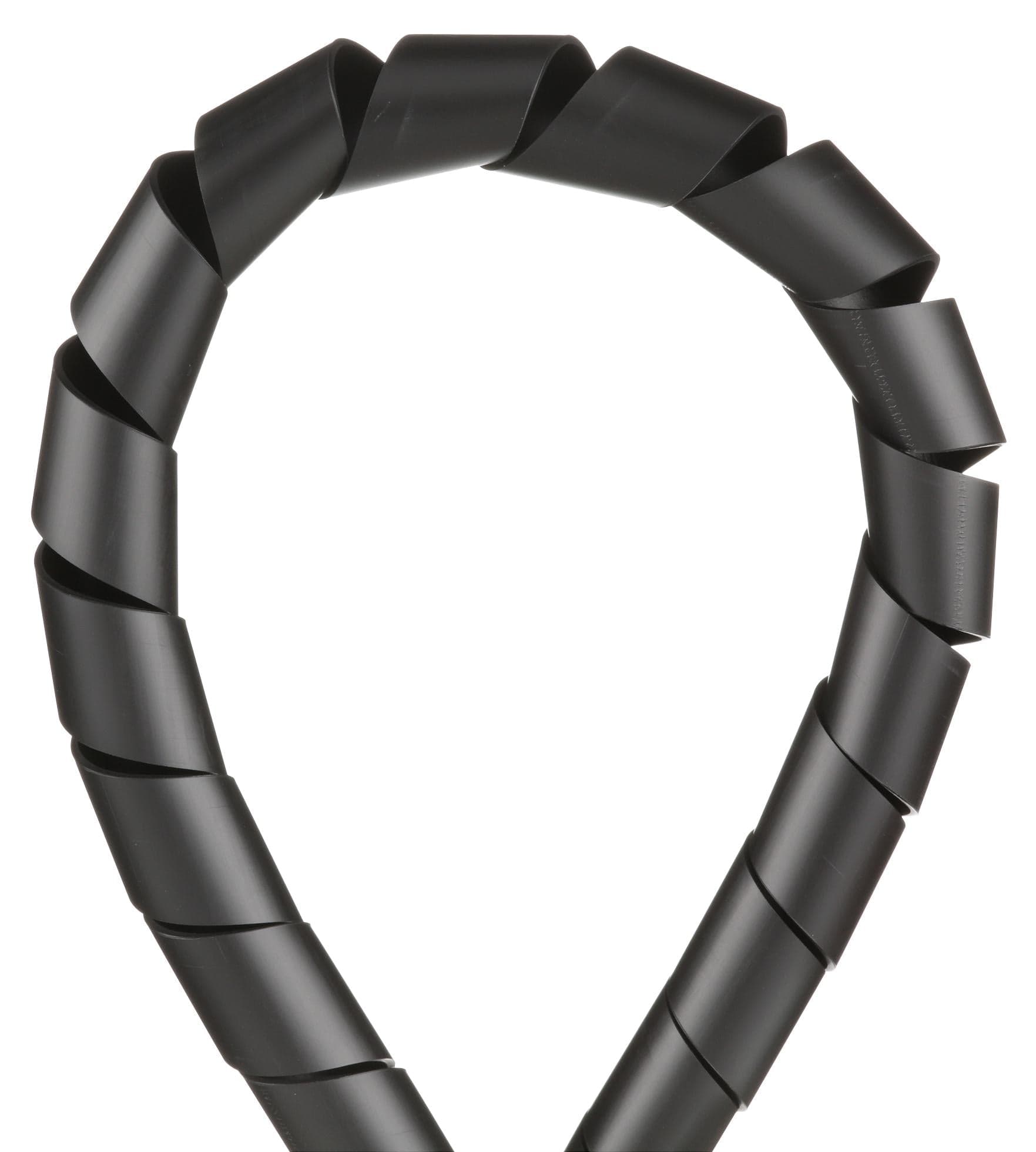 PANDUIT Spiral Wrap T12F-C0 SPIRAL WRAP, .12" X 100',WR BLK,1RL PANDUIT 3281680 T12F-C0
