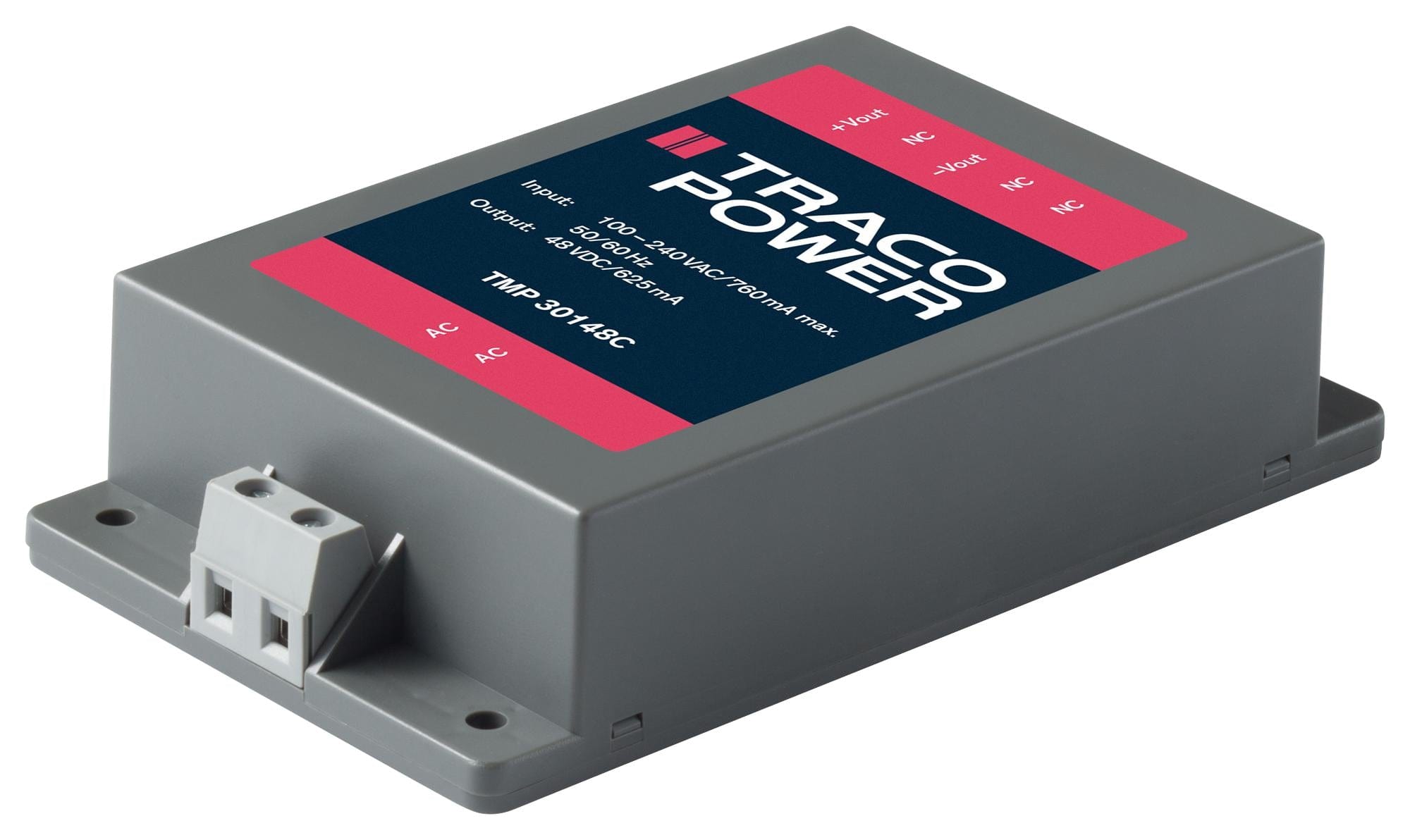 TRACO POWER Enclosed - Single Output TMP 30512C CONVERTER, AC/DC, 5V&±12V/30W, MODULE TRACO POWER 1672175 TMP 30512C