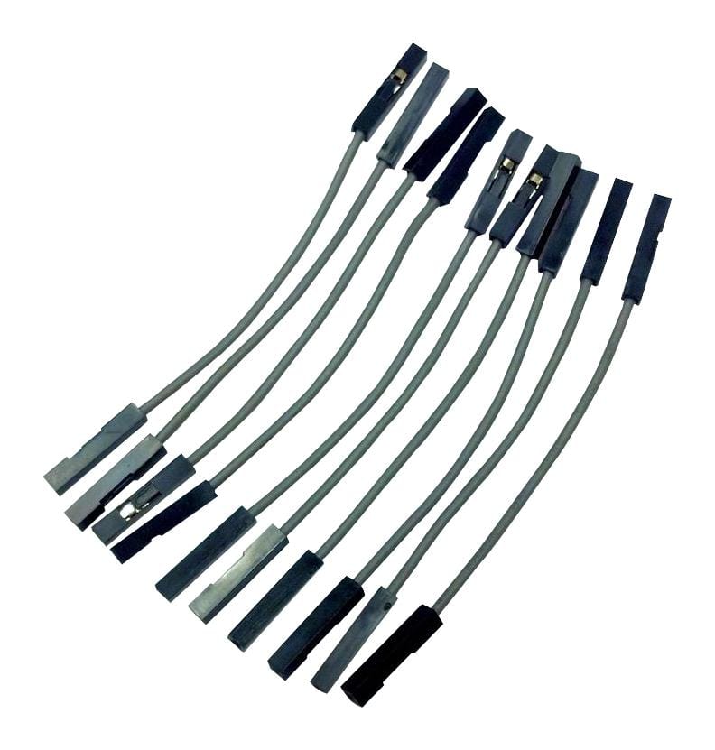 TWIN INDUSTRIES Jumper Wire Assortments TW-FP-5 JUMPER WIRE, 24AWG, 5CM, PK10 TWIN INDUSTRIES 2850720 TW-FP-5