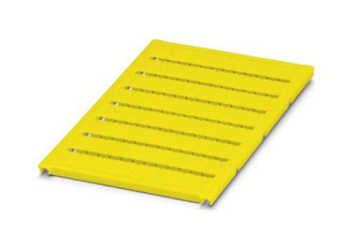PHOENIX CONTACT Terminal Block Markers UC-TM  5 YE MARKER SHEET, BLANK, 5.2MM, YELLOW, TB PHOENIX CONTACT 3242811 UC-TM  5 YE