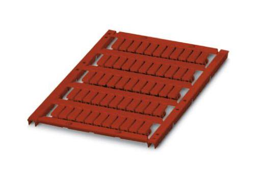 PHOENIX CONTACT Terminal Block Markers UCT-WMS 3,2 (12X4) RD CUS MARKER SHEET, BLANK, 5.2MM, RED, TB PHOENIX CONTACT 3242868 UCT-WMS 3,2 (12X4) RD CUS