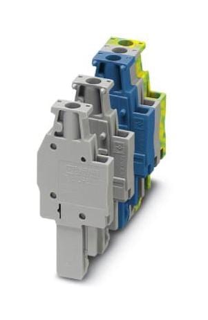 PHOENIX CONTACT Pluggable UPBV 2,5/ 1-L TERMINAL BLOCK, PLUGGABLE, 1WAY, GREY PHOENIX CONTACT 3239409 UPBV 2,5/ 1-L