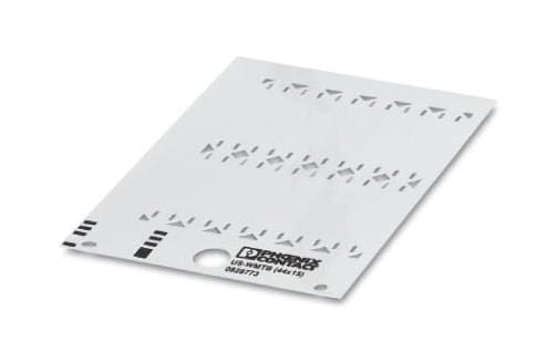 PHOENIX CONTACT Wire Markers - Clip Style US-WMTB (44X15) CUS CABLE MARKER, 4MM, PVC, WHITE PHOENIX CONTACT 3258121 US-WMTB (44X15) CUS