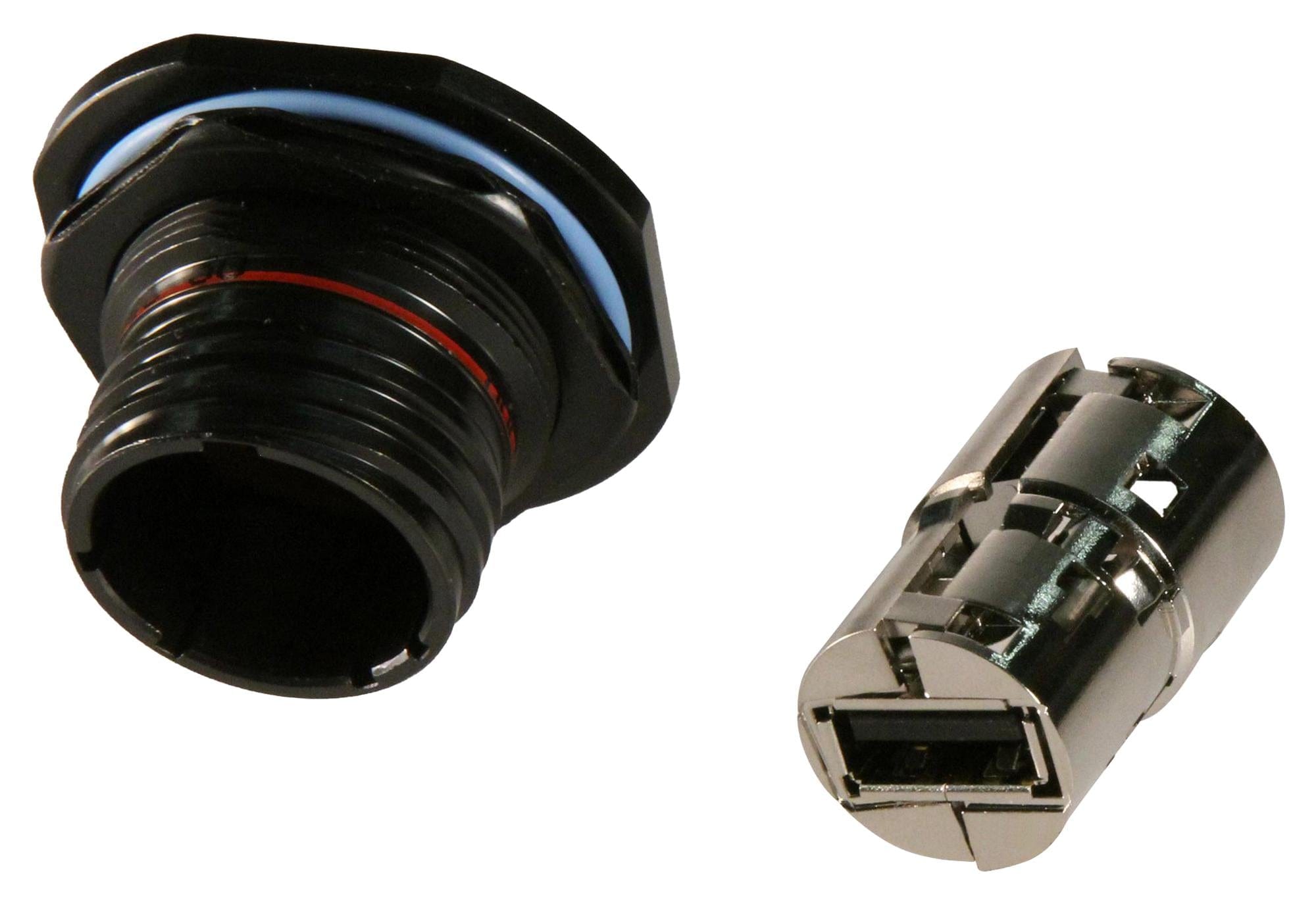 AMPHENOL SOCAPEX USB Adapters USBFTV7PE1G USB ADAPTER, 2.0 TYPE A RCPT-RCPT AMPHENOL SOCAPEX 3582536 USBFTV7PE1G