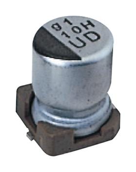 NICHICON Aluminium Electrolytic Capacitors - SMD UUD1C221MCL1GS CAP, 220µF, 16V, SMD NICHICON 2841934 UUD1C221MCL1GS