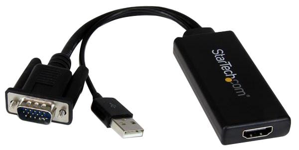 STARTECH Inter-Series adapters VGA2HDU ADAPTER, VGA-HDMI + USB AUDIO & POWER STARTECH 3532655 VGA2HDU