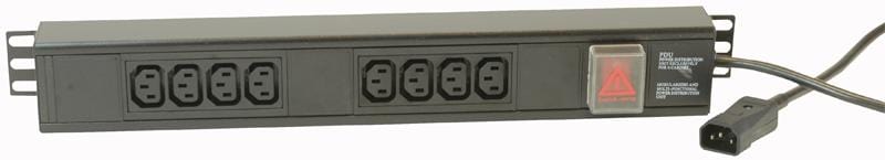 POWERDATA TECHNOLOGIES Power Distribution VIEC/8/C14 PDU VERTICAL IEC 8 WAY C14 PLUG POWERDATA TECHNOLOGIES 3375716 VIEC/8/C14