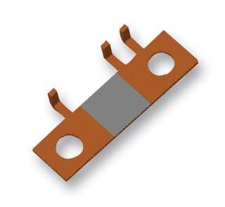 VISHAY Current Sense Resistors - Through Hole WSMS2908L2500JK RESISTOR, METER SHUNT, R00025, 5% VISHAY 1858297 WSMS2908L2500JK