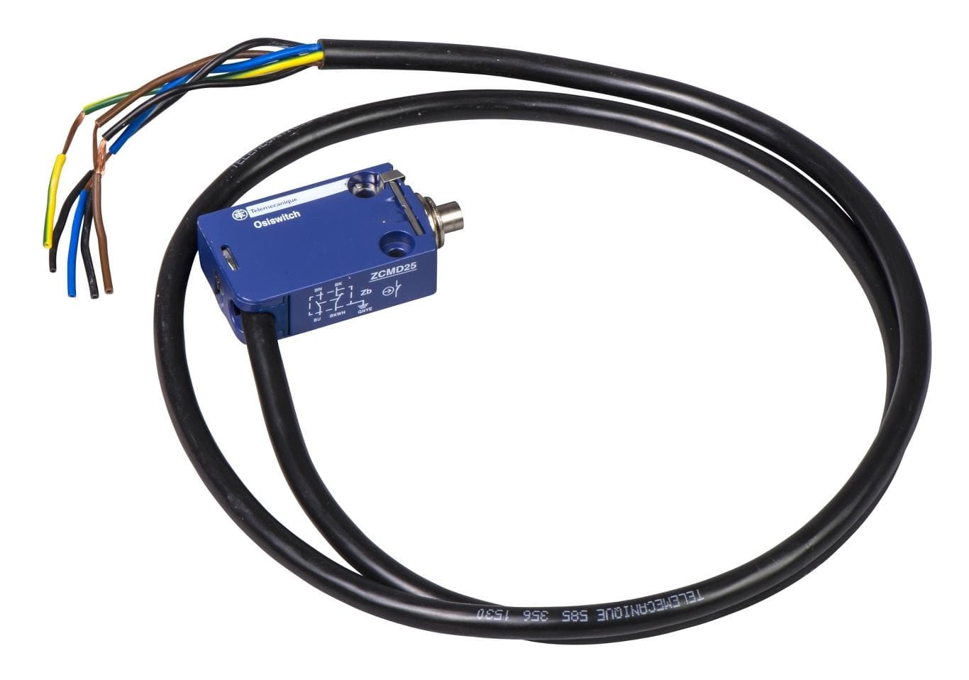 TELEMECANIQUE SENSORS Limit Switch XCMD2510L1 LIMIT SW, TOP PLUNGER, SPST-NO/NC, 1.5A TELEMECANIQUE SENSORS 3130529 XCMD2510L1