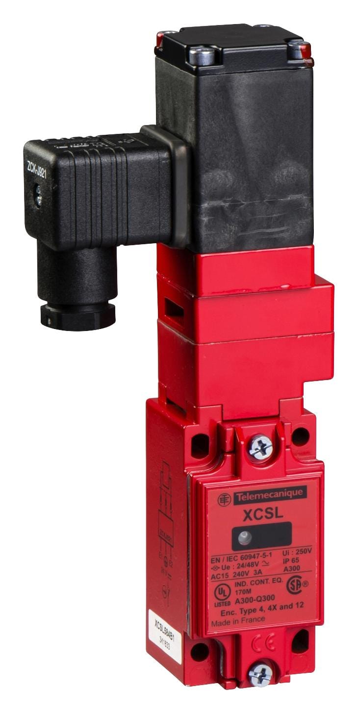 TELEMECANIQUE SENSORS Safety interlock XCSL584B1 SAFETY SWITCH, SPST-NC, 15A, SCREW TELEMECANIQUE SENSORS 3212870 XCSL584B1