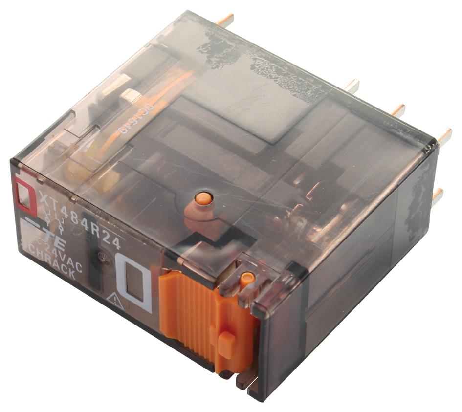 SCHRACK - TE CONNECTIVITY Power - General Purpose XT484R24 POWER RELAY, DPDT, 8A, 250VAC, SOCKET SCHRACK - TE CONNECTIVITY 2748072 XT484R24