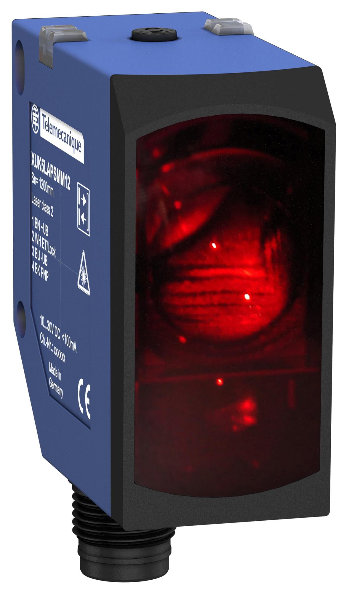 TELEMECANIQUE SENSORS Laser XUK5LAPSMM12 LASER PHOTO-ELECTRIC SENSOR, 1.2M, 24VDC TELEMECANIQUE SENSORS 3131006 XUK5LAPSMM12