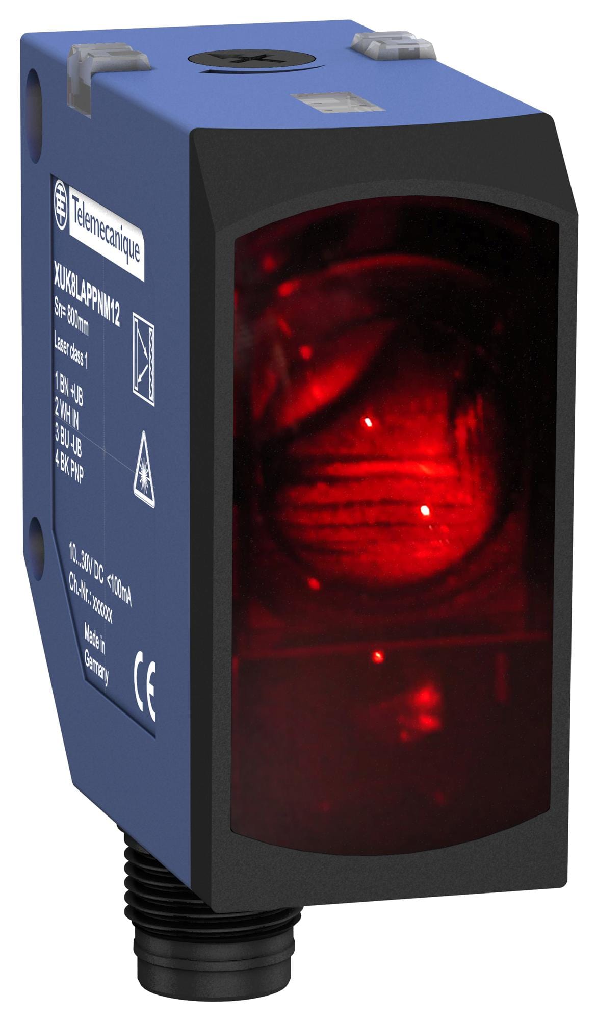 TELEMECANIQUE SENSORS Distance XUK8APSML02M12 PHOTOELECTRIC SENSOR, 1.2M, PNP TELEMECANIQUE SENSORS 3130917 XUK8APSML02M12