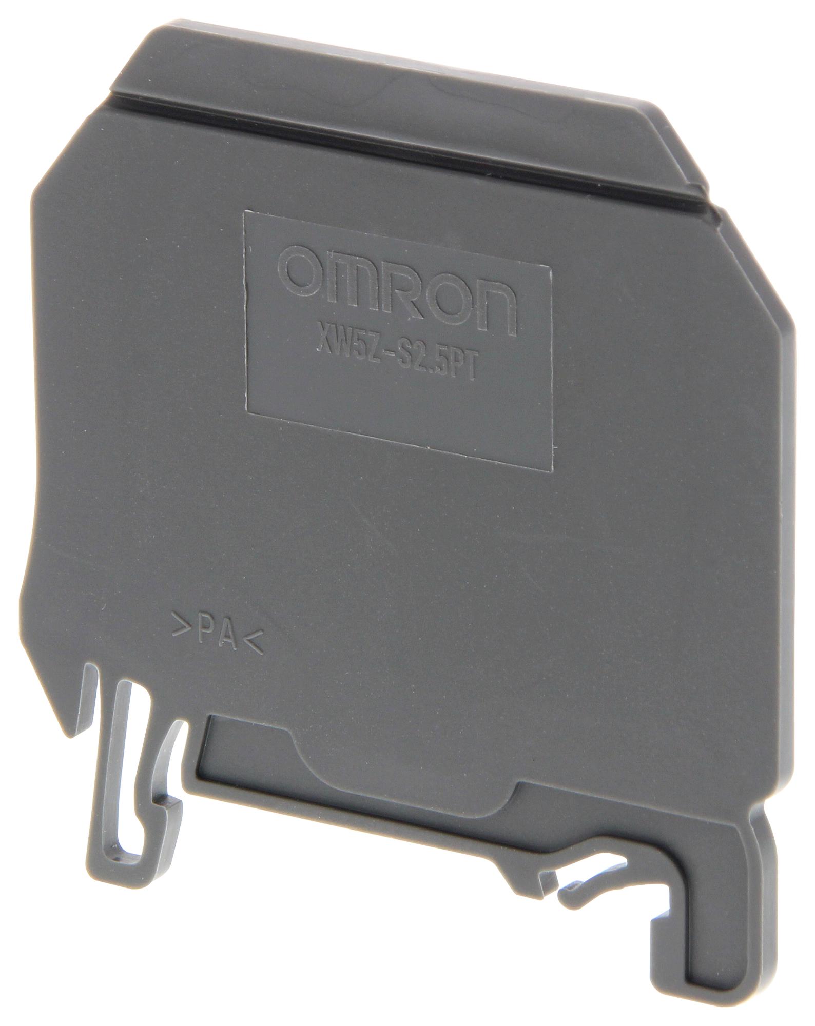 OMRON Terminal Block Accessories XW5Z-S2.5PT SEPARATOR PLATE, DIN RAIL TERMINAL BLOCK OMRON 2578852 XW5Z-S2.5PT