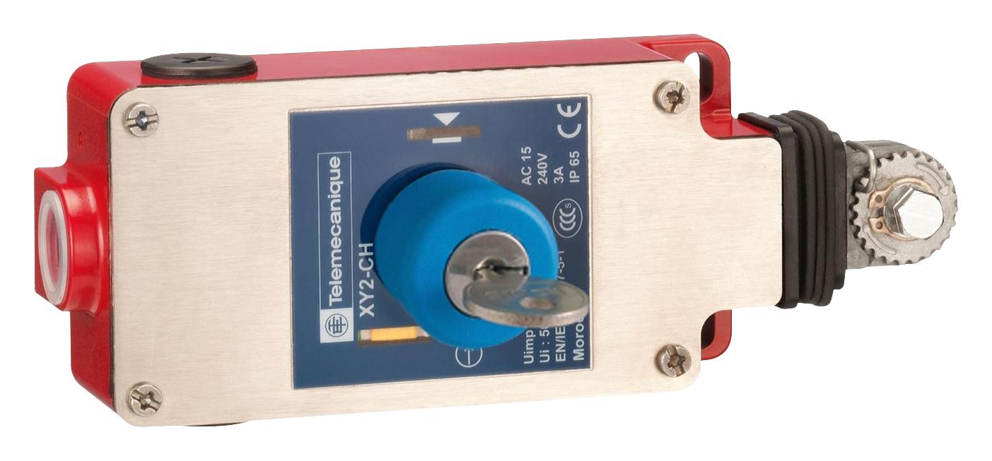TELEMECANIQUE SENSORS Grabwire XY2CH13450H29 GRABWIRE SWITCH, SPST-NC/NO, 3A, 240V TELEMECANIQUE SENSORS 3212707 XY2CH13450H29
