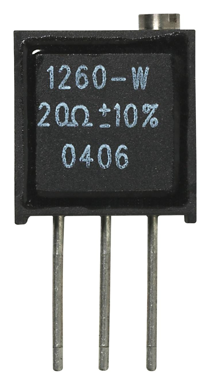 VISHAY FOIL RESISTORS Potentiometers / Trimming Y00691K00000J9L TRIMMER, POT, 1K, 21TURN, TH VISHAY FOIL RESISTORS 2820561 Y00691K00000J9L