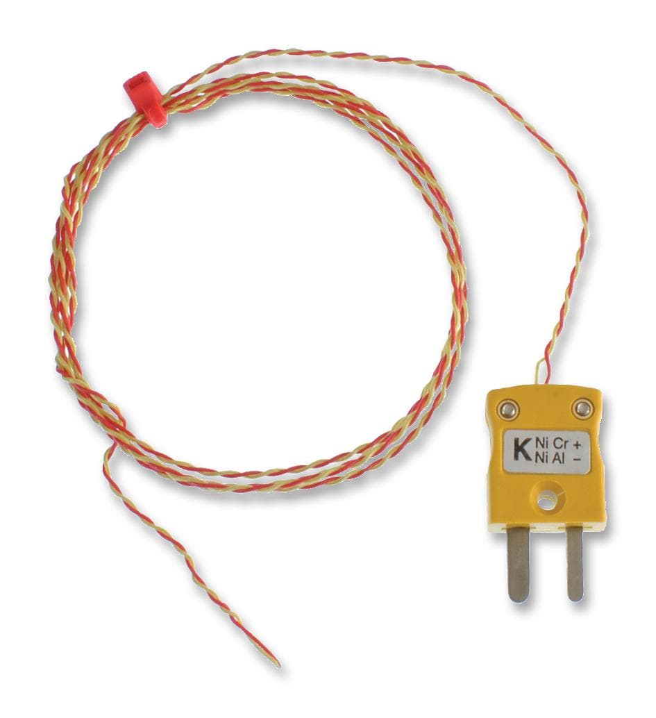 LABFACILITY Thermocouples Z2-K-2.0-7/0.2-MP-ANSI THERMOCOUPLE, TYPE K, 2M, 250DEG C LABFACILITY 2443723 Z2-K-2.0-7/0.2-MP-ANSI