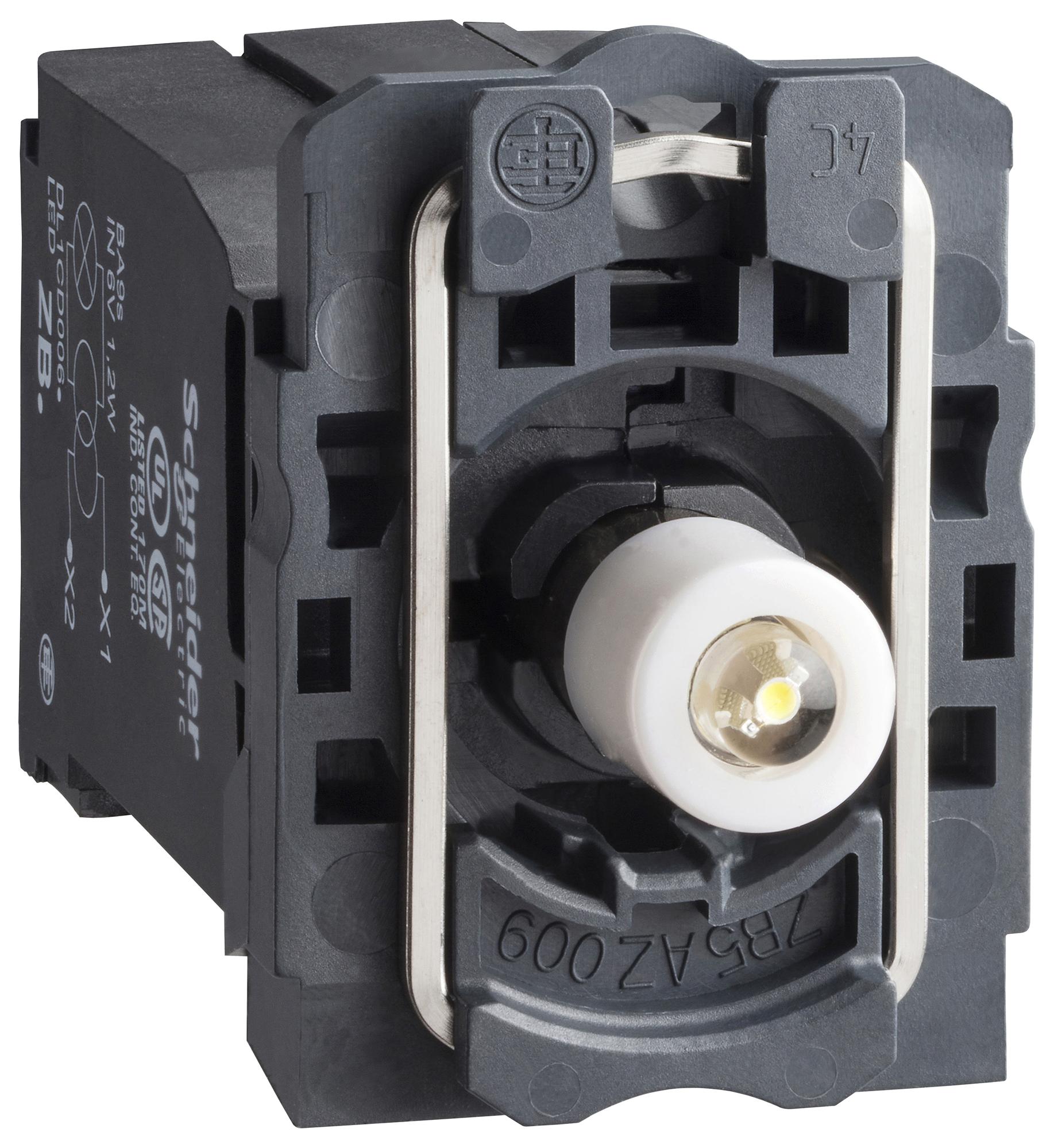 SCHNEIDER ELECTRIC Lamps ZB5AV4D4 LIGHT BLOCK, CTRL & SIGNALING UNIT, RED SCHNEIDER ELECTRIC 3115003 ZB5AV4D4