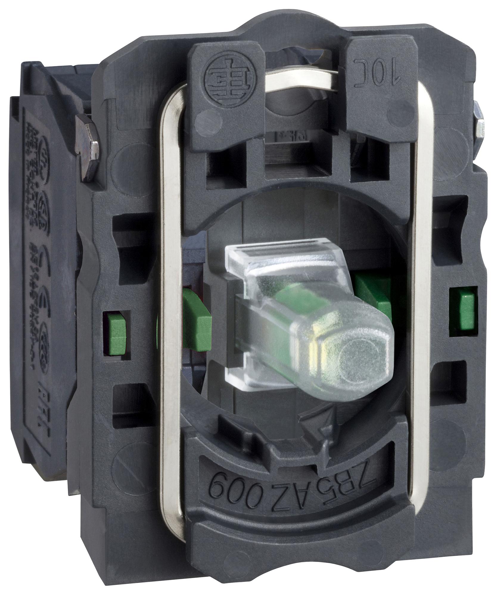 SCHNEIDER ELECTRIC Contact Blocks ZB5AW0M13 LIGHT BLOCK, 2P, 6A, 120VAC, SCREW CLAMP SCHNEIDER ELECTRIC 3111239 ZB5AW0M13