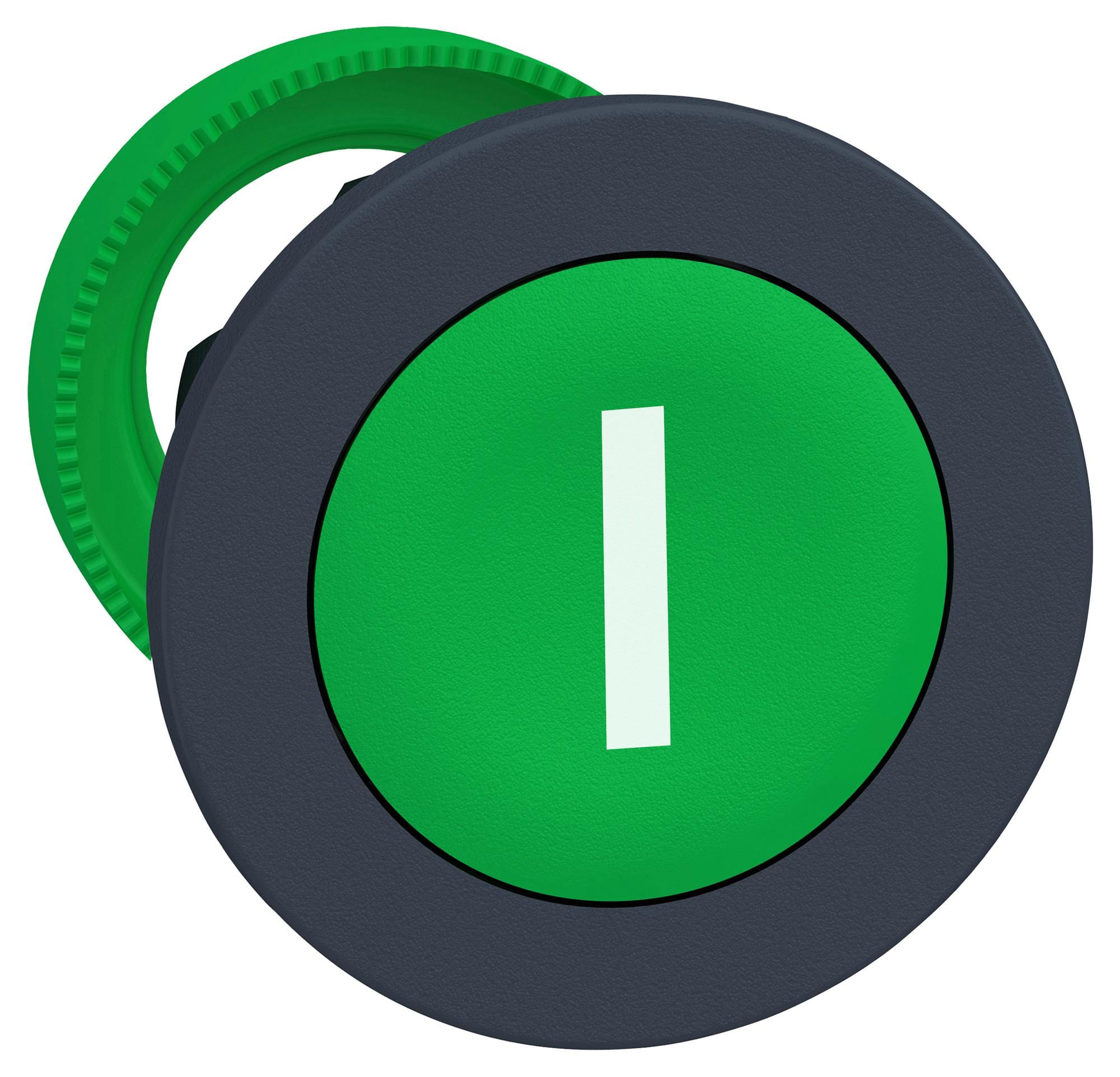 SCHNEIDER ELECTRIC Actuators ZB5FA331 NON ILLUMINATED PB SWITCH ACTUATOR, GRN SCHNEIDER ELECTRIC 3359987 ZB5FA331