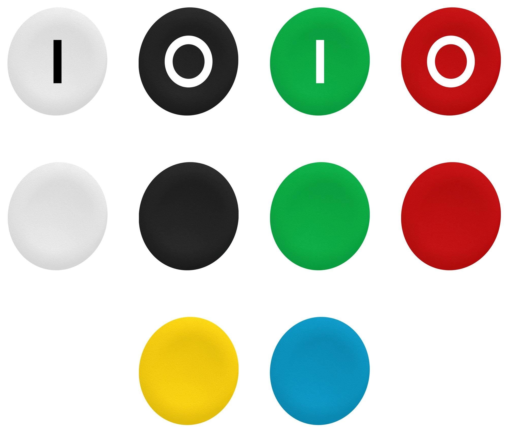 SCHNEIDER ELECTRIC Controllers ZBA79 CAP KIT, PUSHBUTTON SCHNEIDER ELECTRIC 3115778 ZBA79