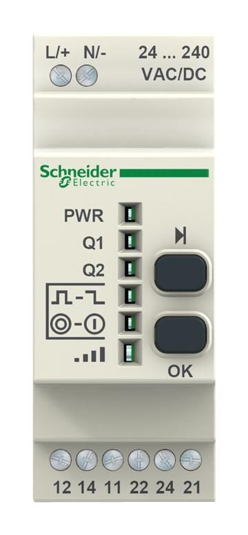 SCHNEIDER ELECTRIC Wireless ZBRRC RECEIVER, PROGRAMMABLE SCHNEIDER ELECTRIC 2835279 ZBRRC
