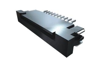 SAMTEC FFC/FPC ZF1-25-01-T-WT-TR CONNECTOR, FFC, R/A, 25POS, 1ROW, 1MM SAMTEC 3742801 ZF1-25-01-T-WT-TR